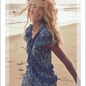 FAHERTY  • Bonita Ruffle Tasseled Dress